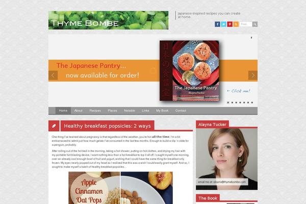 Fuji theme site design template sample