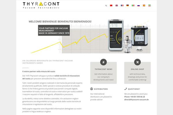 thyracont.it site used Thyracont
