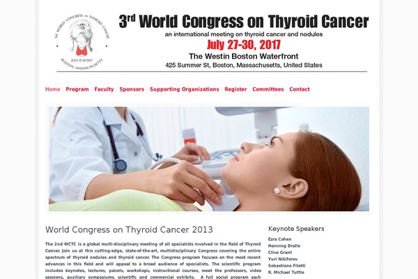 thyroidworldcongress.com site used Eventim