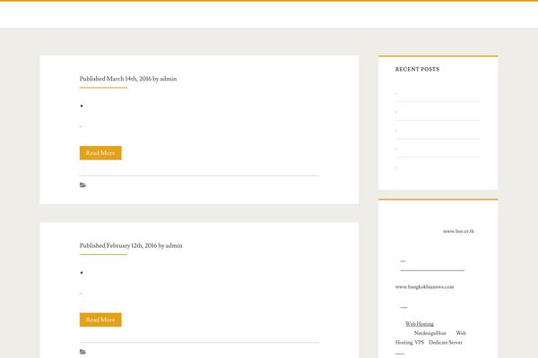 Ignite theme site design template sample