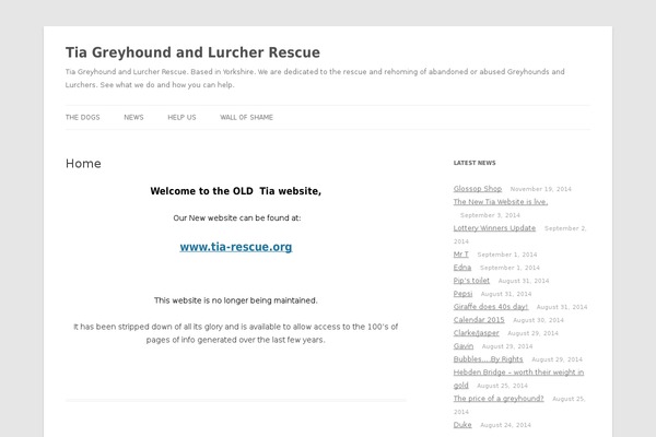 Site using CSV to Responsive Tables plugin