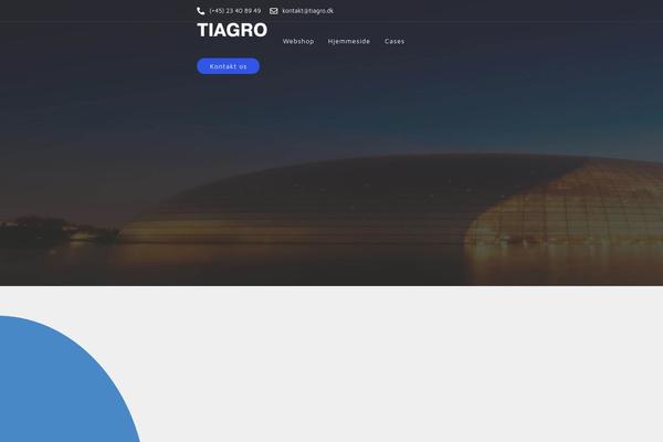 tiagro.dk site used Ekko-child