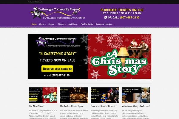 Orion theme site design template sample