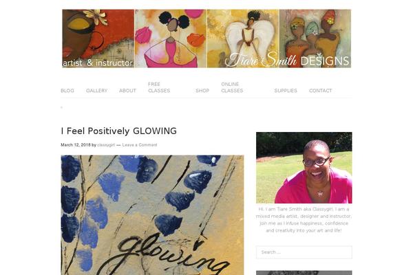 Lifestyle theme site design template sample