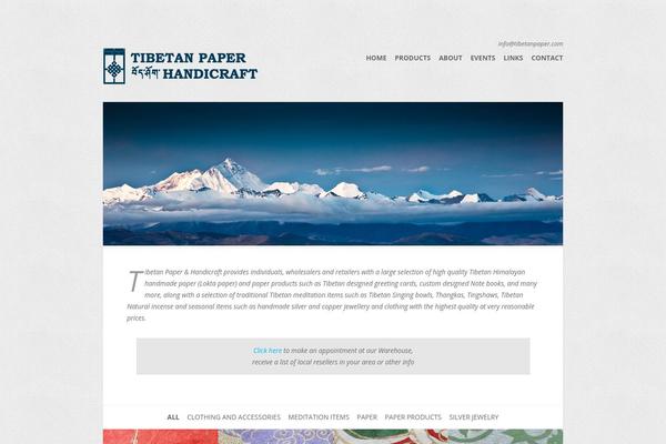 Flexible theme site design template sample