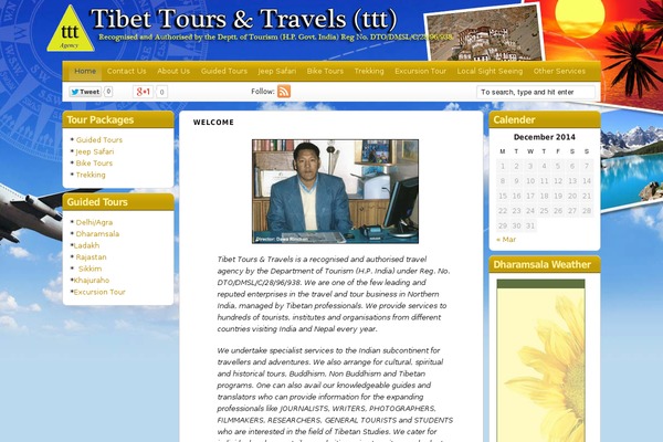 Travel Blogger theme site design template sample