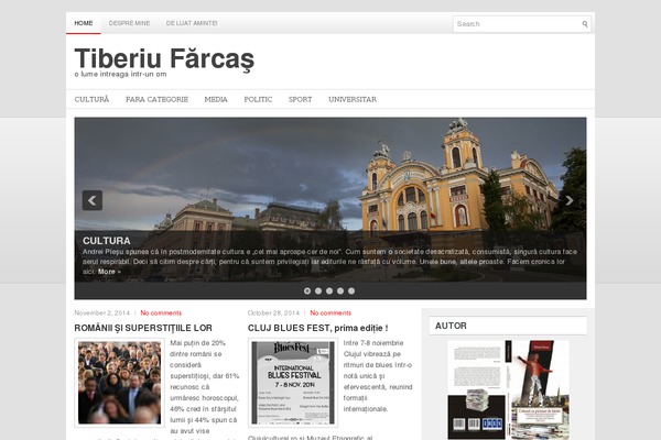 NewsHour theme site design template sample