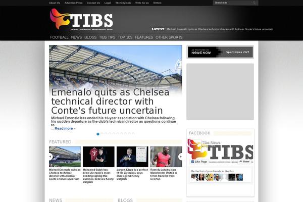 Site using Fastest Live Scores - Football Widgets plugin