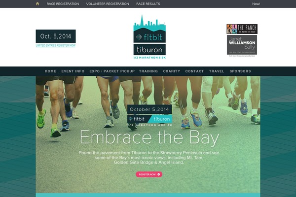 tiburonhalfmarathon.com site used Town-of-tiburon