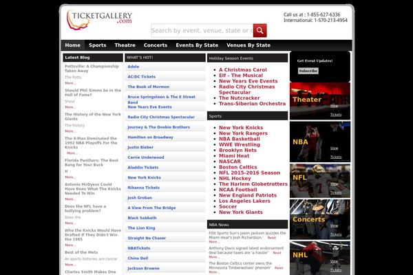 Site using Colorful text widget plugin