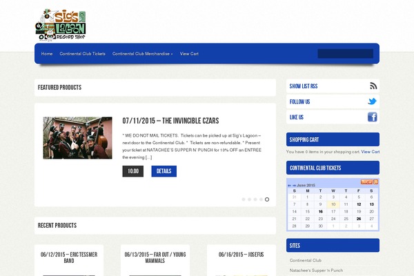 Site using FT Calendar plugin