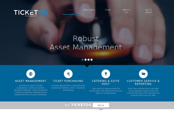 ticketos.com site used Theme47929