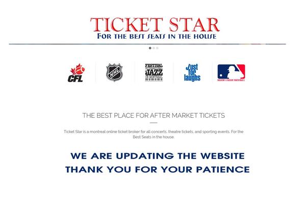 ticketstar.ca site used Showstopper