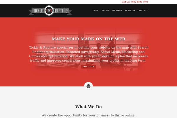 Coffee & Cream theme site design template sample