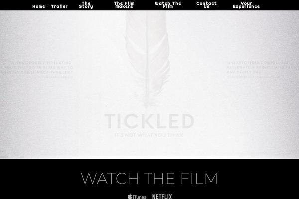 tickledmovie.com site used Divi-tickled
