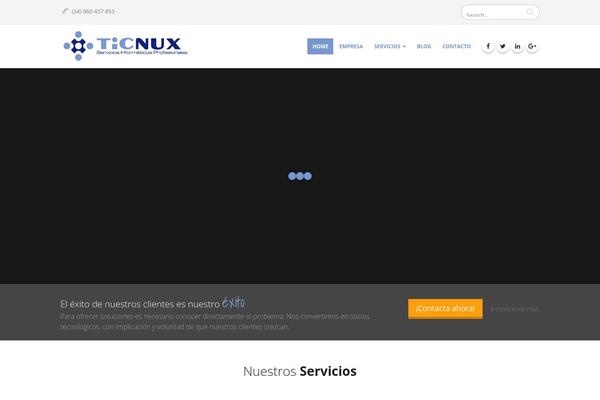 Porto theme site design template sample