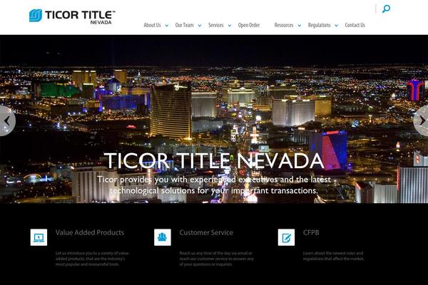 ticornevada.com site used Ticortitle