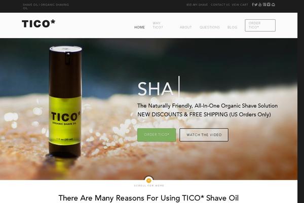 ticoshaving.com site used KiND