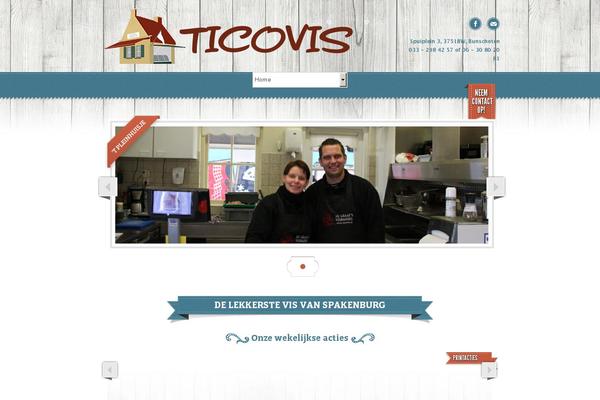 Seafresh theme site design template sample