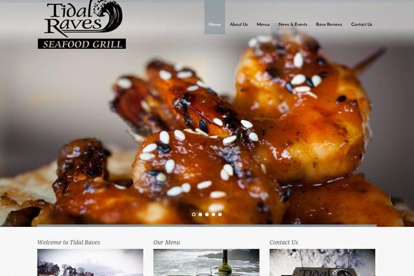 White Rock theme site design template sample