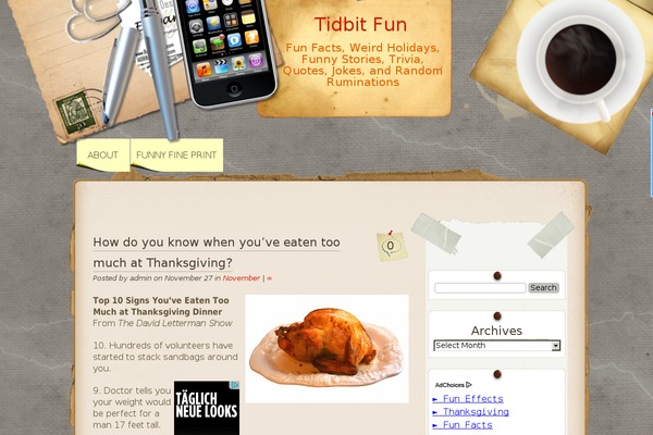 Desk Mess Mirrored theme site design template sample