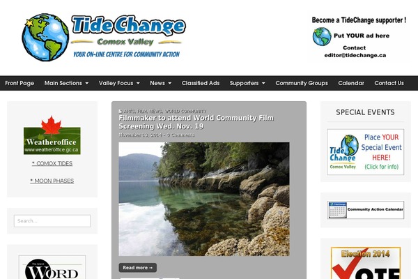 Magazine Premium theme site design template sample