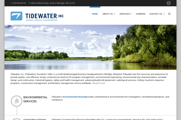 Corporative theme site design template sample