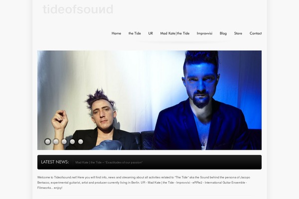 Deluxe theme site design template sample