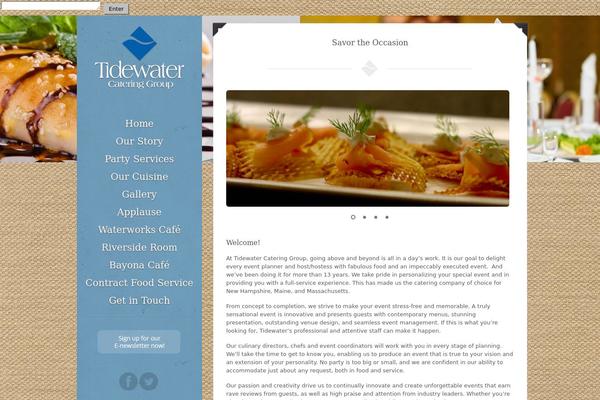 Eatery theme site design template sample