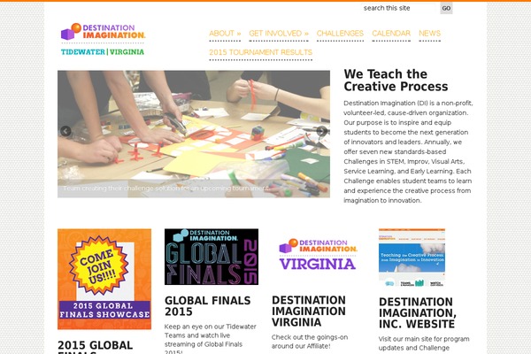 discover theme site design template sample
