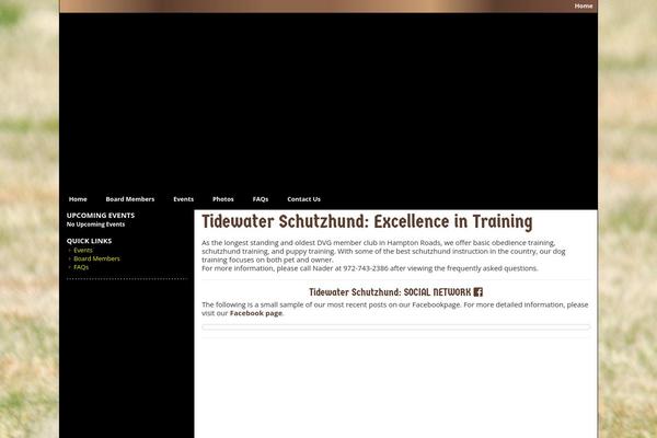 Site using Layouts plugin