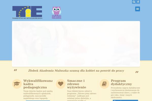 Happy Kids theme site design template sample