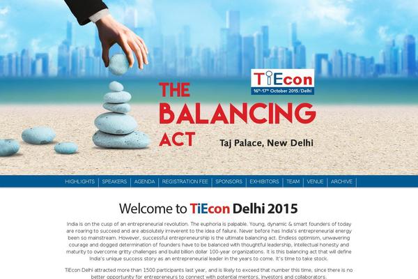 tiecon-delhi.org site used Tie