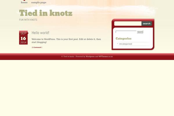 Bloggable theme site design template sample