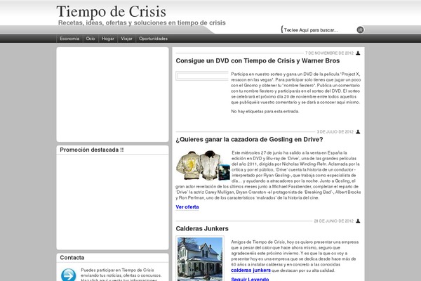 tiempodecrisis.com site used Massive News