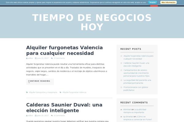 tiempodenegocioshoy.com site used Flato-child