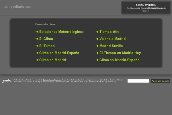 tiempodiario.com site used Conteneo
