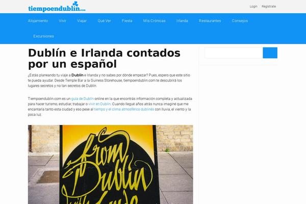 tiempoendublin.com site used Goodnews-child