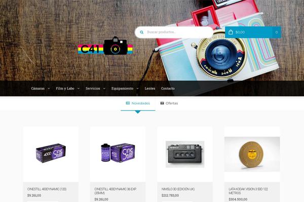 Site using Storefront-designer plugin