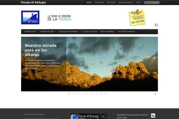 PageLines theme site design template sample