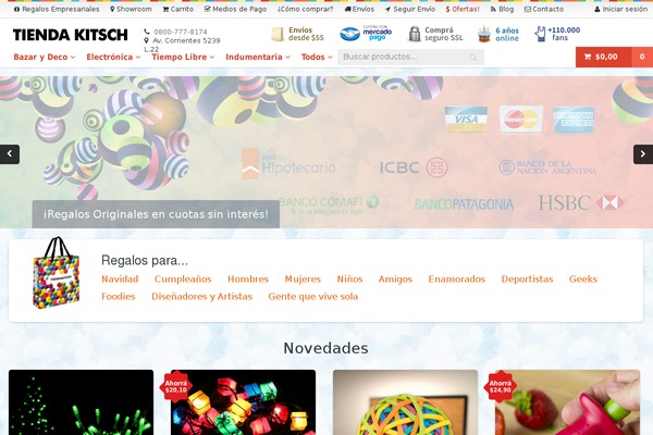 tiendakitsch.com site used Block-shop