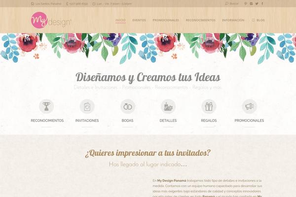 Armada theme site design template sample