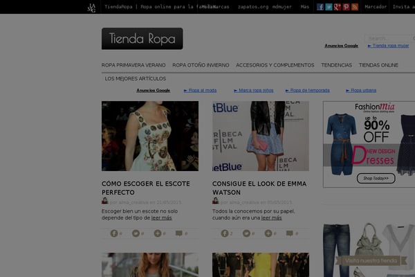 tiendaropa.net site used TheStylist Codebase