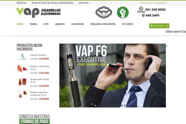 Venedor theme site design template sample