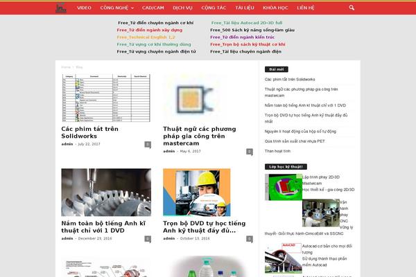 tienganhkythuat.com site used NewsMag