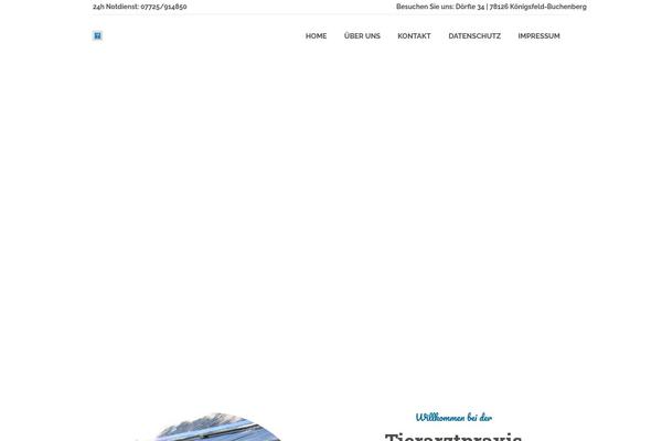 Tails theme site design template sample
