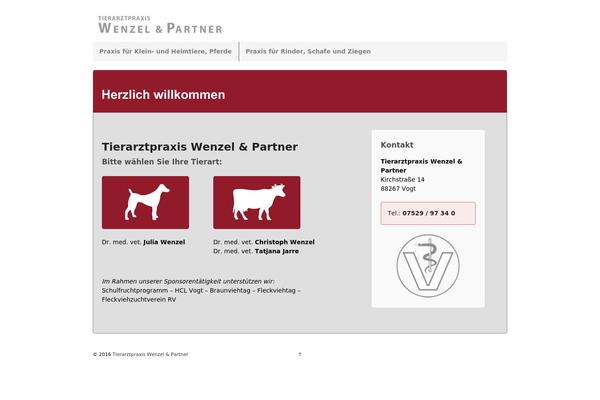 tierarztpraxis-wenzel.de site used Wiederkaeuerpraxis