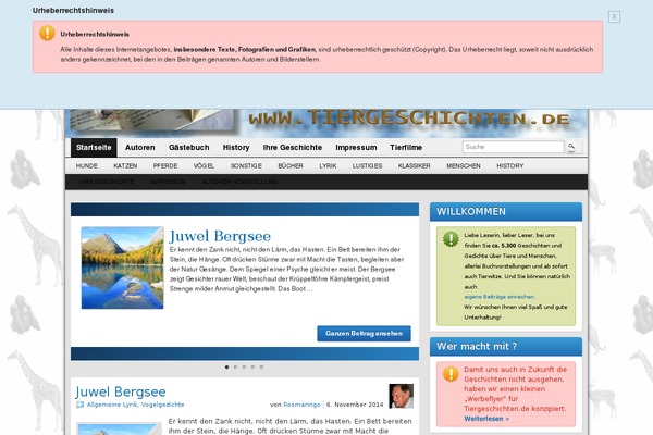 Site using Crazy Lazy plugin