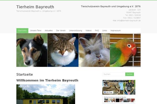 Accelerate theme site design template sample