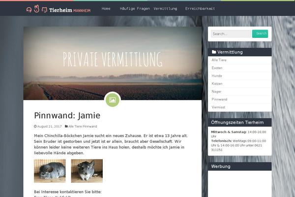 Keilir theme site design template sample